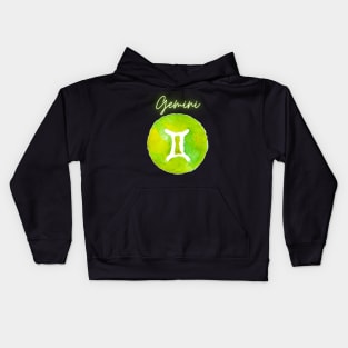 Gemini zodiac sign Kids Hoodie